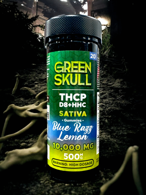 BLUE RAZZ LEMON D8+HHC 500MG