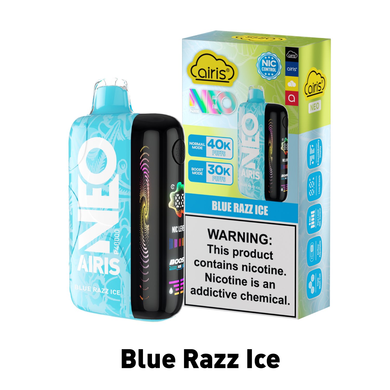 Blue Razz Ice - Vape Guru