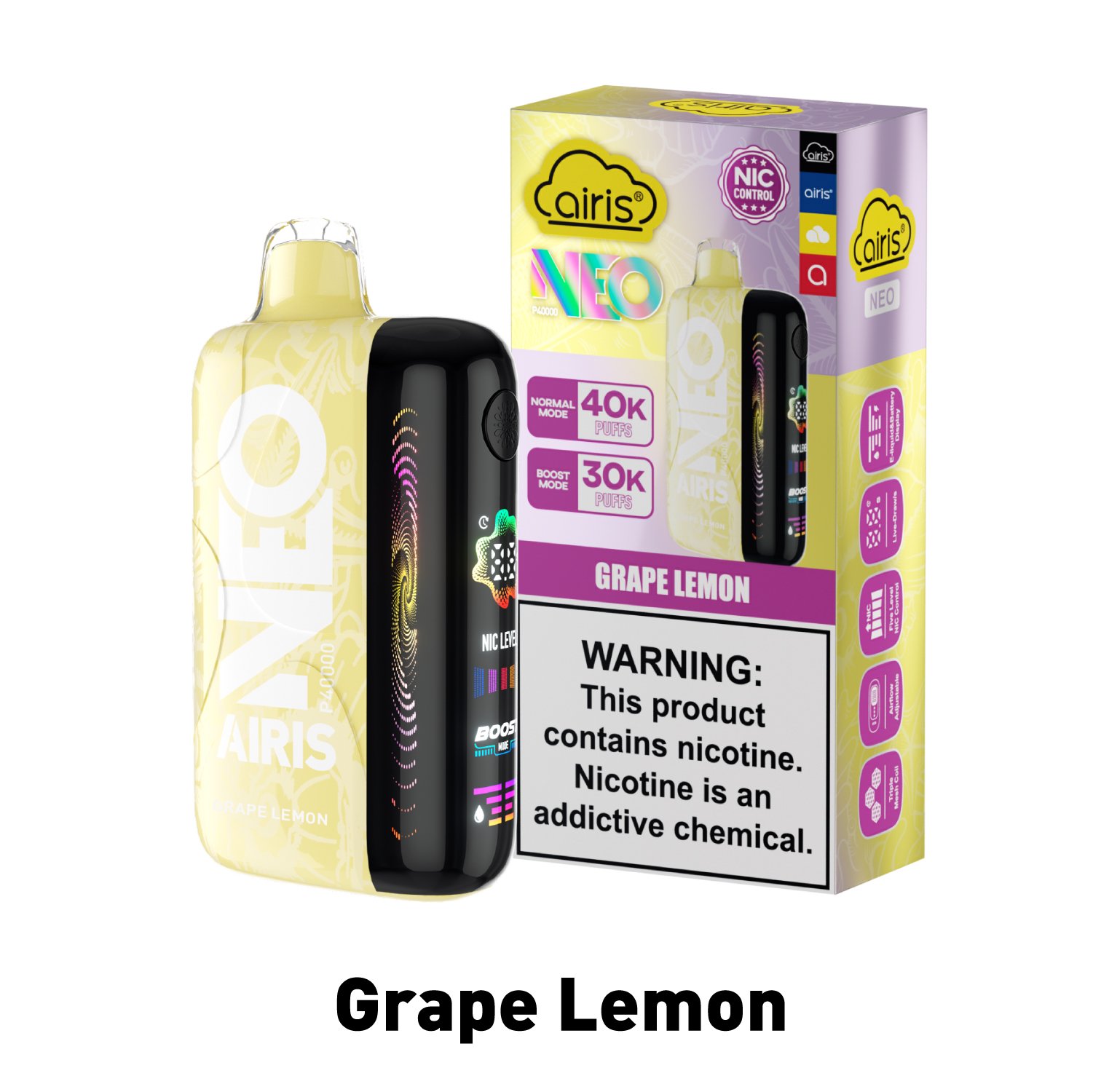 Grape Lemon - Vape Guru