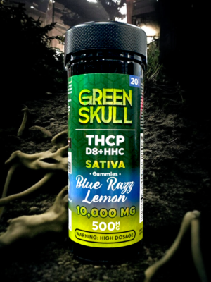 BLUE RAZZ LEMON D8+HHC 500MG