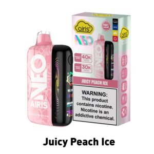 AIRIS NEO P40000 PUFF DISPOSABLE -JUICY PEACH ICE