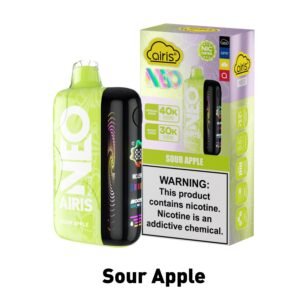 AIRIS NEO P40000 PUFF DISPOSABLE -SOUR APPLE