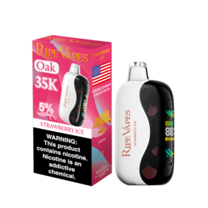 RIPE VAPES OAK 35K PUFF - STRAWBERRY ICE