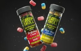 greenskull, green skull, gummies